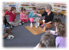 Montessori Kindergarten Preschool in Crystal Lake - Science Experiment